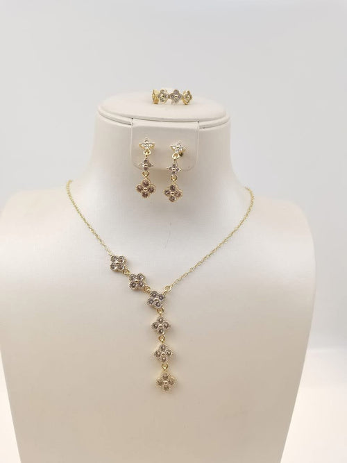 Flower Crystal zirconia sets